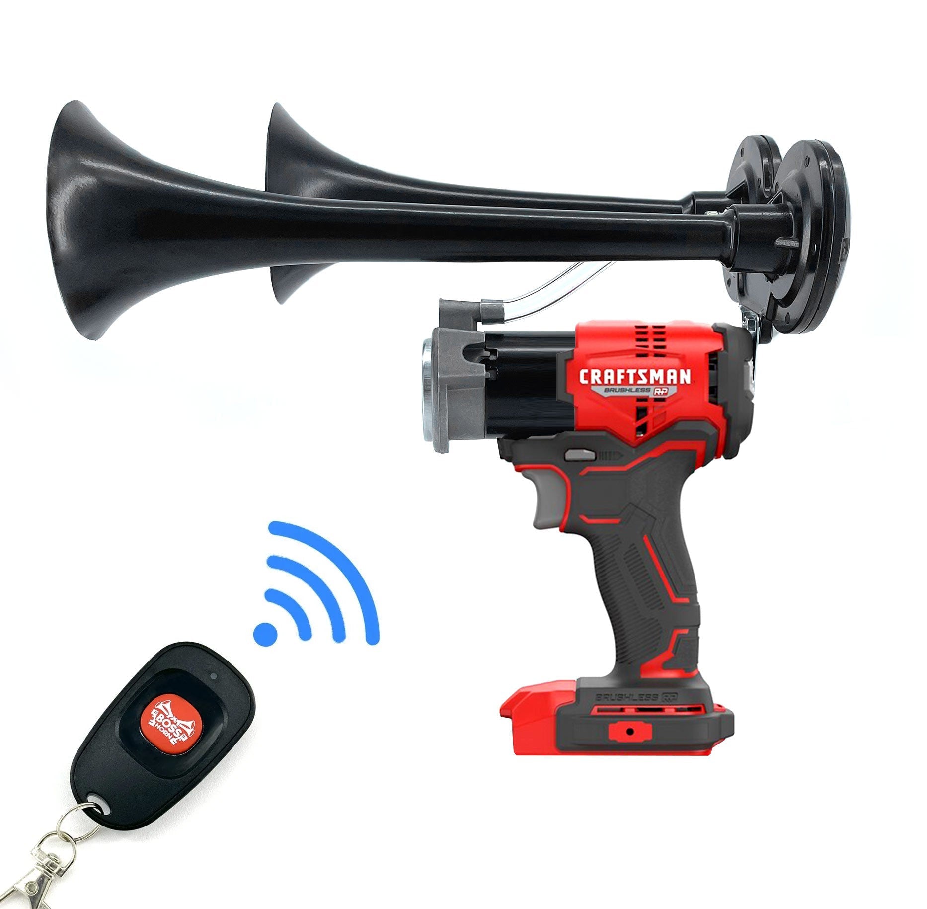 Craftsman Impact Train Horn: Dual - BossHorn - BossHorn