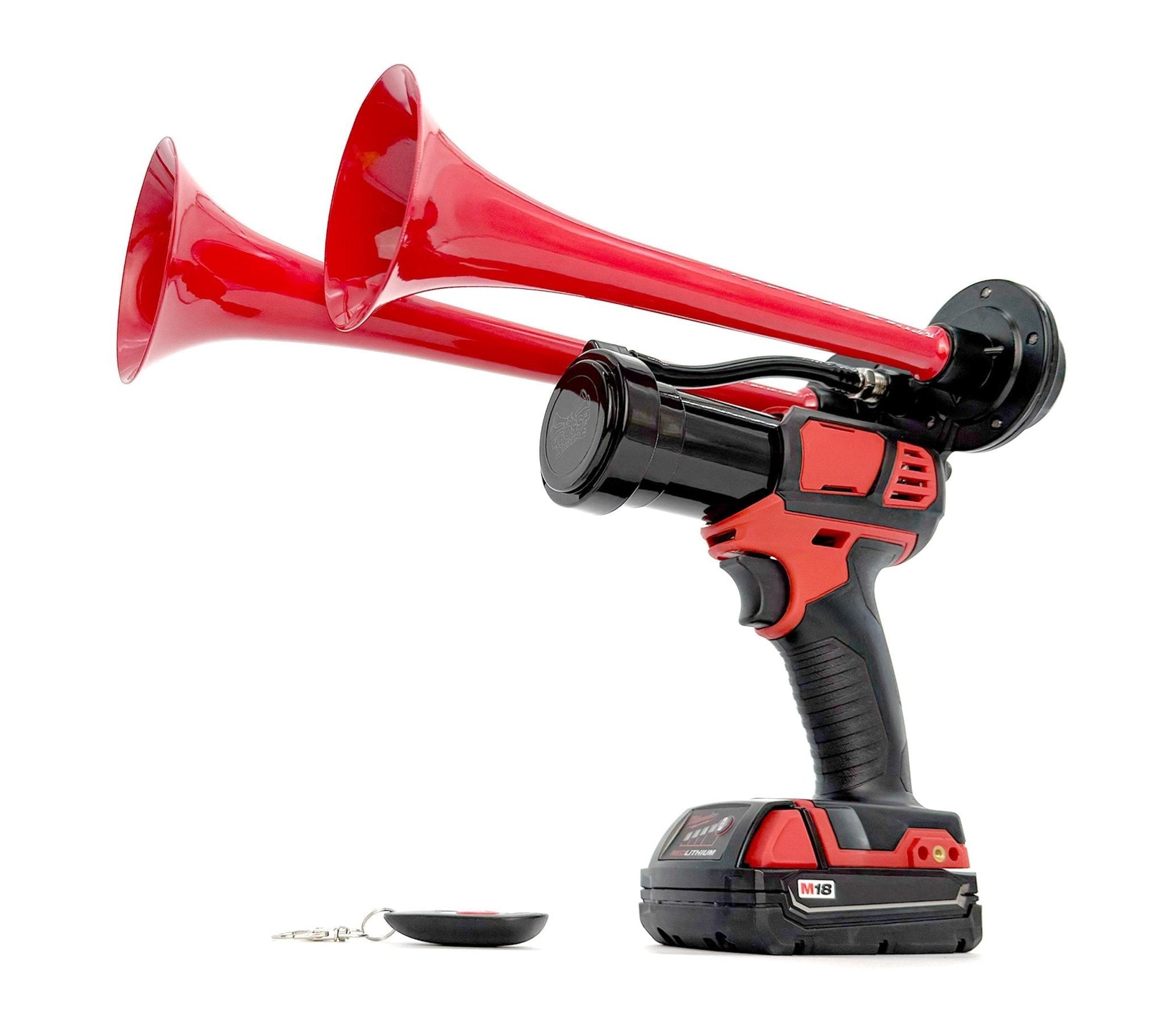 Dual Train Horn for Milwaukee® 18v Battery - BossHorn