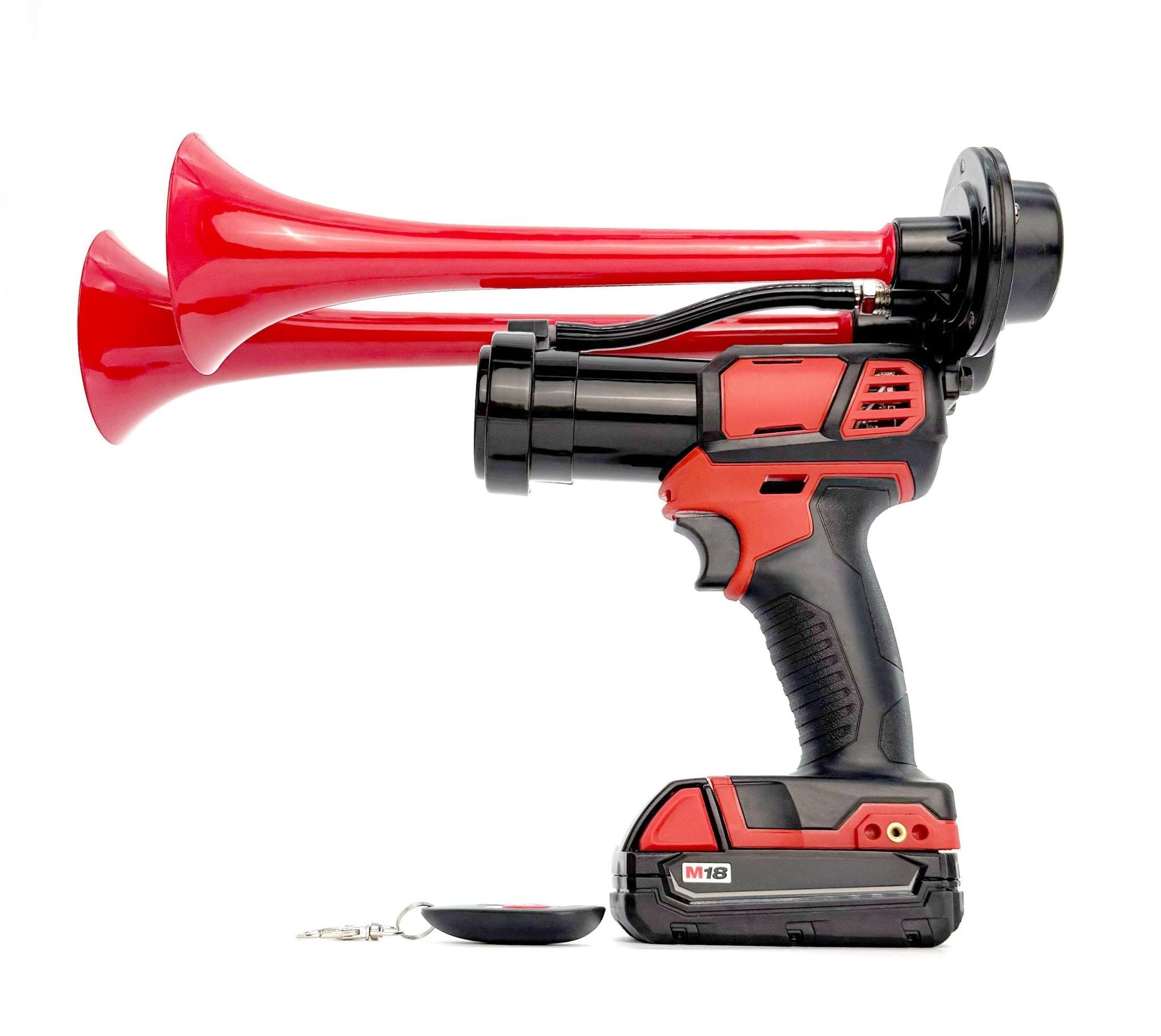Dual Train Horn for Milwaukee® 18v Battery - BossHorn