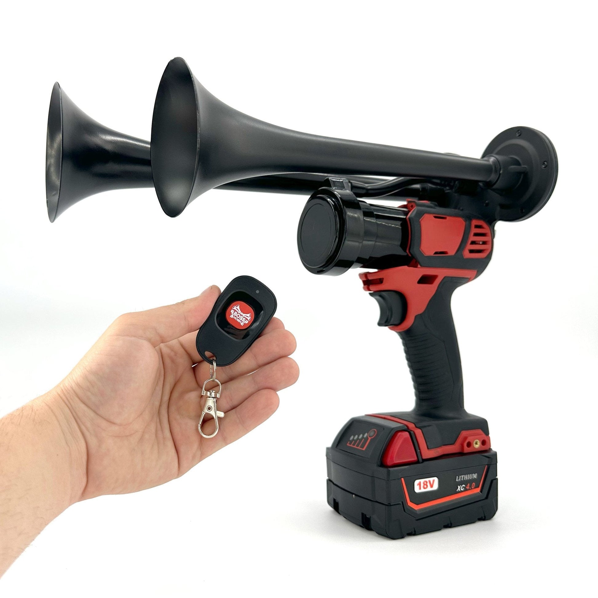 Dual Train Horn for Milwaukee® 18v Battery