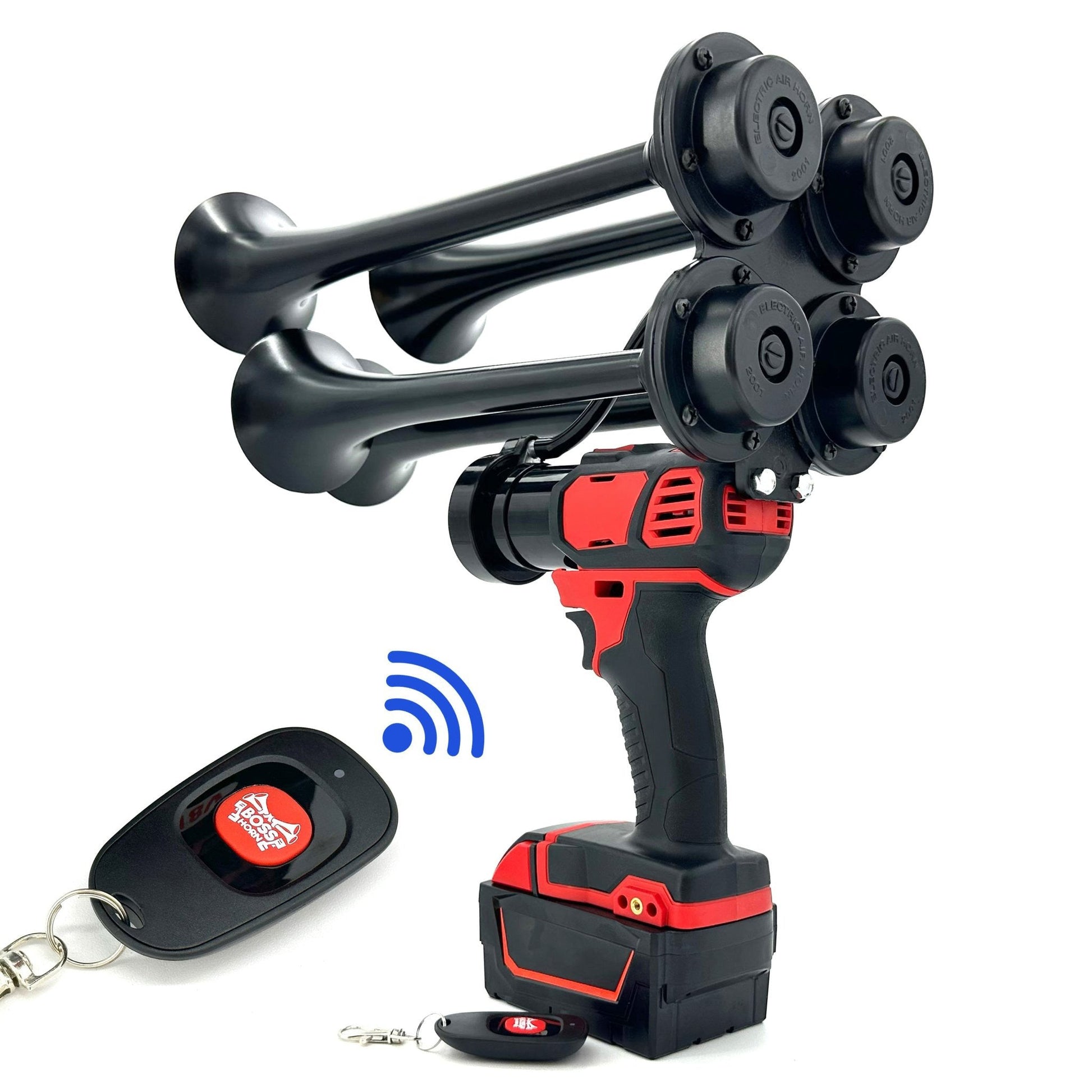Extreme Quad Train Horn for Milwaukee® 18v Battery