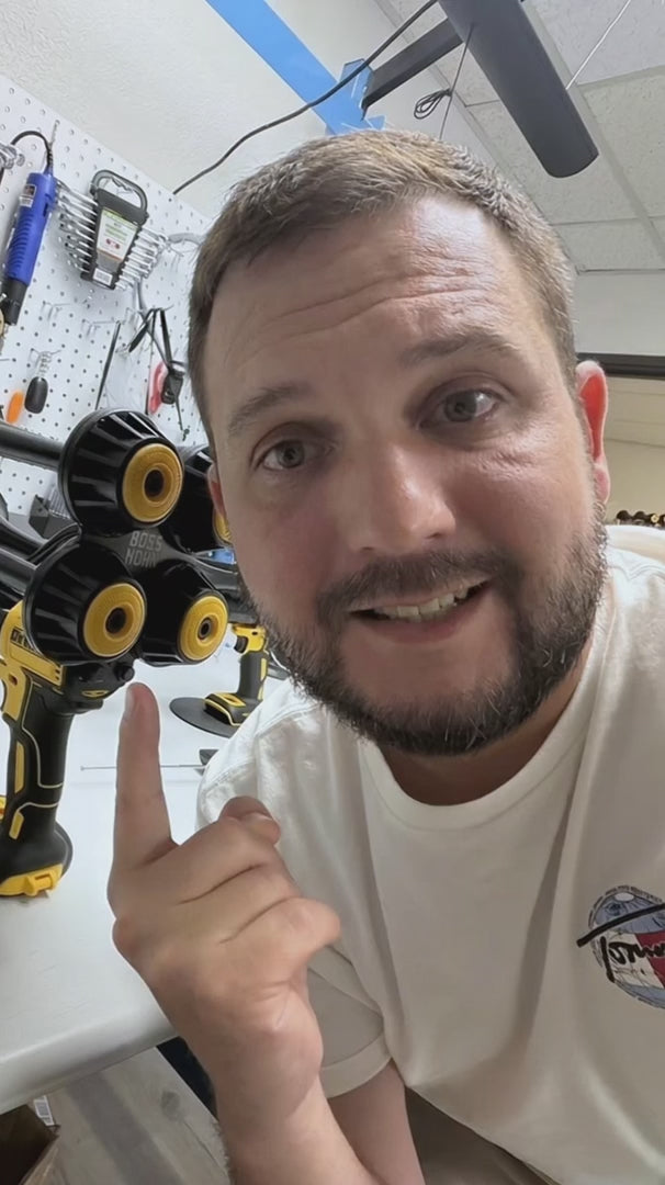 Boss Series Train Horn for DeWalt® 20v Battery — video demo